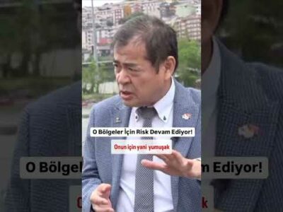 O Bölgeler için Deprem Riski Devam Ediyor! #shorts