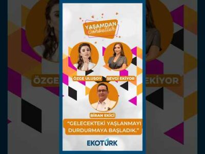 “Gelecekteki yaşlanmayı durdurmaya başladık.”