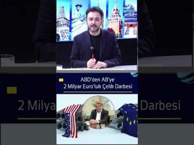 ABD’den AB’ye 2 Milyar Euro’luk Çelik Darbesi #shorts