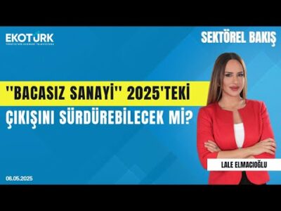 ''Bacasız Sanayi'' 2025'teki çıkışını sürdürebilecek mi? | Sektörel Bakış | Lale Elmacıoğlu