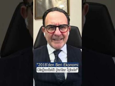 "2018'den Beri Ekonomi Olağanüstü Şartlar İçinde" #shorts