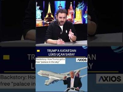 Trump’a Katar'dan Lüks Uçan Saray! #shorts