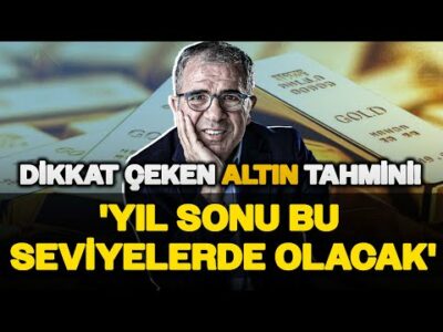 'Önce Düzeltme Olacak Sonra... ' Ekonomist Ali Ağaoğlu Altın Tahminini Açıkladı!