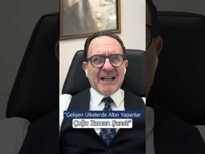 "Gelişen Ülkelerde Altın Yapanlar Çoğu Zaman Şanslı" #shorts