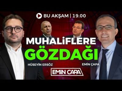 #CANLI Muhaliflere Gözdağı | Konuk: Av. Hüseyin Ersöz | Emin Çapa