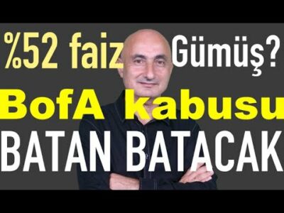Altın düştü, gümüş direndi | "Batan batacak" uyarısı | Borsada BofA kabusu