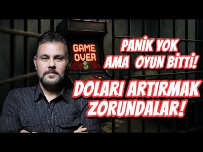 PANİK YOK AMA OYUN BİTTİ! DOLARI ARTIRMAK ZORUNDALAR... | MURAT MURATOĞLU