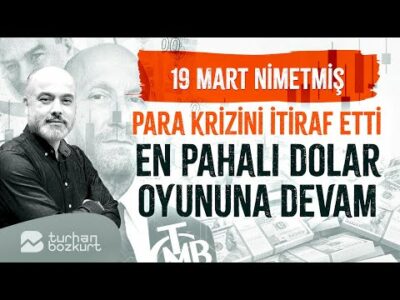 Ne inişi, asılı kaldık. Doları tutamadık itirafı. En kötüsüne hazırlanıyorlar | Turhan Bozkurt