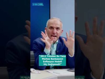 "2012 Yılından Beri Merkez Bankasının Enflasyon Hedefi Hiç Değişmedi!" #shorts