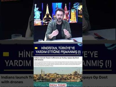 Hindistan, Türkiye'ye Yardım Ettiğine 'Pişmanmış!' #shorts