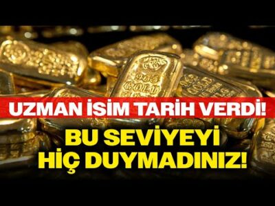 Altın İçin Şoke Eden Tahmin! Uzman Ekonomist Tarih ve Seviye Verdi!