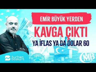 Emir büyük yerden! İndirim için kavga çıktı… Ya iflas ya da dolar 60 TL! | Turhan Bozkurt