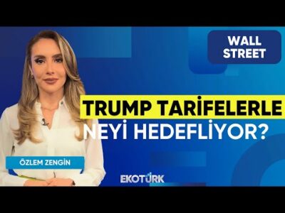 Trump Tarifelerle Neyi Hedefliyor? | Stüdyo ABD | Süleyman Sanlı | Özlem Zengin