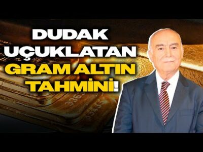 Mehmet Ali Yıldırımtürk'ten Dudak Uçuklatan Gram Altın Tahmini! 'Sene Sonunda...'
