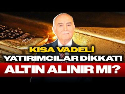 Kısa Vadeli Yatırımcılar Dikkat! Bu Seviyeden Altın Alınır mı? Mehmet Ali Yıldırımtürk Yorumladı