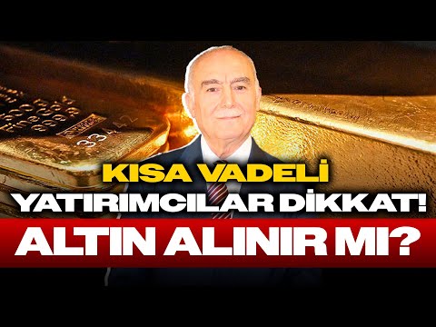 Kısa Vadeli Yatırımcılar Dikkat! Bu Seviyeden Altın Alınır mı? Mehmet Ali Yıldırımtürk Yorumladı