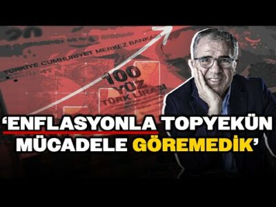 'Enflasyonla Topyekün Mücadele Göremedik!' Ekonomist Ali Ağaoğlu'ndan Çok Konuşulacak Sözler!