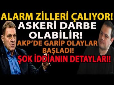 ALARM ZİLLERİ ÇALIYOR! ASKERİ DARBE OLABİLİR! AKP’DE GARİP OLAYLAR BAŞLADI! ŞOK İDDİANIN DETAYLARI!