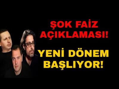 ERDOĞAN'DAN ŞOK FAİZ AÇIKLAMASI! YENİ DÖNEM BAŞLIYOR!