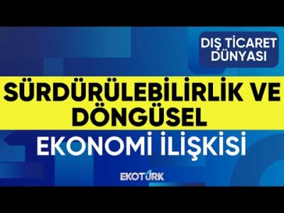 Sürdürülebilirlik ve Döngüsel Ekonomi İlişkisi | Dış Ticaret Dünyası