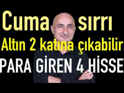 Dövizde cuma günü sırrı | Altın 2 katına çıkabilir | Borsada 4 hisse