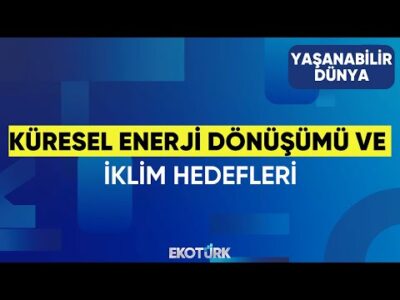 Küresel Enerji Dönüşümü ve İklim Hedefleri | Yaşanabilir Dünya | Mehmet Öğütçü | Sibel Topaloğlu