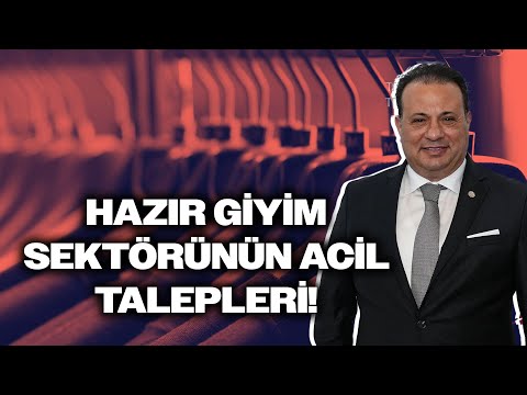 Hazır Giyim Sektörü Alarmda! TGSD Başkanı Narbay'dan Faiz, Trump ve Destek Paketi Uyarısı!