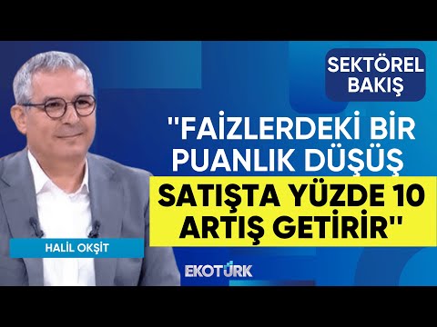 Okşit: Faizlerdeki bir puanlık düşüş satışta yüzde 10 artış getirir | Sektörel Bakış|Lale Elmacıoğlu