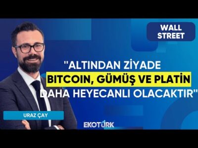 Çay: Altından ziyade bitcoin, gümüş ve platin daha heyecanlı olacaktır | Wall Street | Serdar Pazı