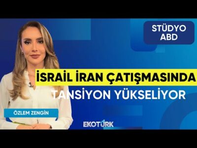 İsrail İran Çatışmasında Tansiyon Yükseliyor? | Stüdyo ABD | Anıl Sural | Özlem Zengin