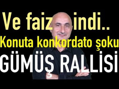 Konuta konkordato şoku | Ve faiz %46'ya indi | Gümüş rallisi | Borsada 3 hisse