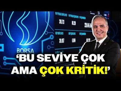 BORSA YATIRIMCILARI DİKKAT! Nuri Sevgen 'Bu Seviye Çok Ama Çok Kritik!' Diyerek Uyardı!