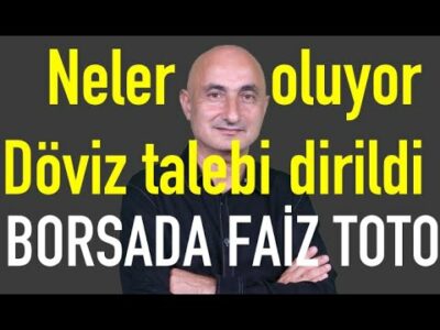 Döviz talebi dirildi | Konkordato salgını | Borsada faiz senaryoları, yarın ne olur
