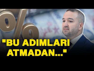 Uzman İsim "BEKLENTİM BU" Diyerek Faiz İndirimi İçin Tarih Verdi!