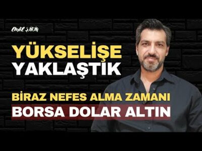 YÜKSELİŞE YAKLAŞTIK! RİSKLER AZALIYOR NEFES ALMA ZAMANI | Emre ŞİRİN #borsa #dolar #altın #trump