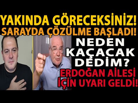 YAKINDA GÖRECEKSİNİZ! SARAYDA ÇÖZÜLME BAŞLADI! NEDEN KAÇACAK DEDİM? ERDOĞAN AİLESİ İÇİN UYARI GELDİ!