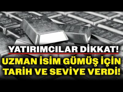 Uzman İsimden Gümüş Analizi: 'Bir Süre Bu Aralıkta Gidip Gelecek!'