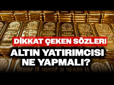 Altın Analizi: Her Düzeltme Yükselişe Taban Oluyor! Yatırım Uzmanı Anlattı!