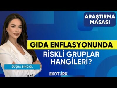 Gıda Enflasyonunda Riskli Gruplar Hangileri? | Büşra Bingöl | Araştırma Masası