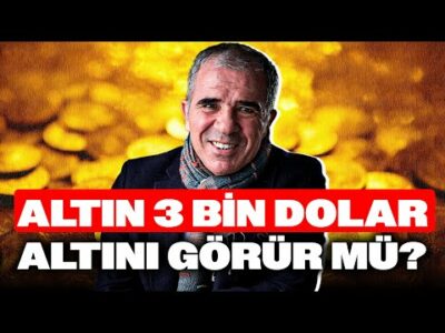 'Altın Düzeltme Sürecine Girdi!' 3000 Bin Dolar Altını Görür mü? Ekonomist Ali Ağaoğlu Yorumladı!