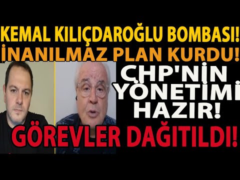 KEMAL KILIÇDAROĞLU BOMBASI! İNANILMAZ PLAN KURDU! CHP'NİN YENİ YÖNETİMİ HAZIR! GÖREVLER DAĞITILDI!