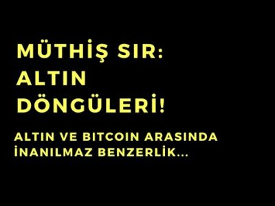 Altın ve Bitcoin Döngüleri - Dünyanın Haberi 520 - 29.06.2025