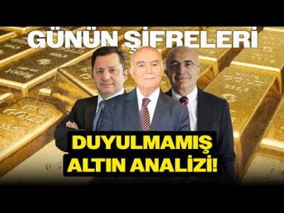 Duyulmamış Altın Analizi! | Mehmet Ali Yıldırımtürk, Mehmet Gerz, Fatih Özatay | Günün Şifreleri