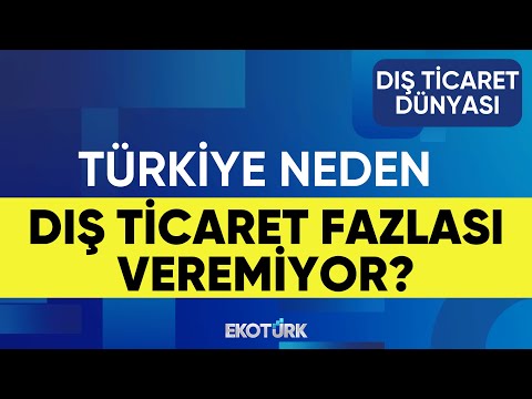 Türkiye Neden Dış Ticaret Fazlası Veremiyor? | Dış Ticaret Dünyası