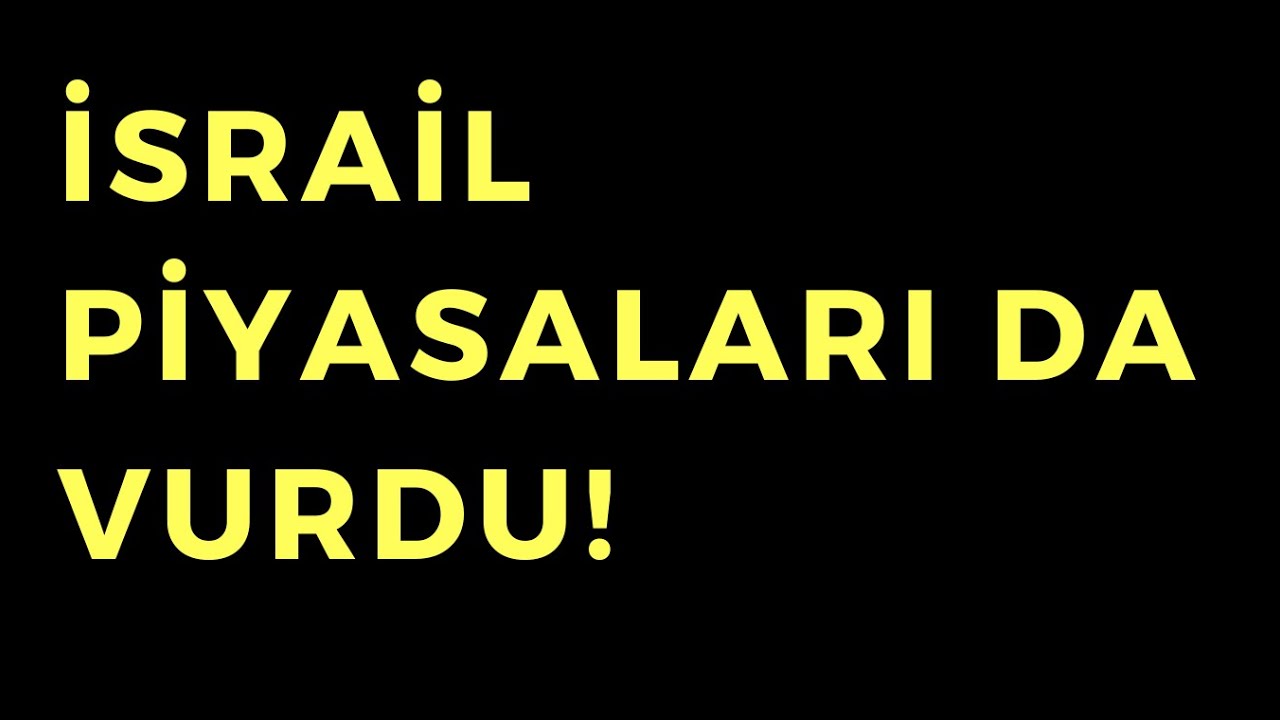 İsrail Piyasaları da Vurdu - Dünyanın Haberi 516 - 13.06.2025