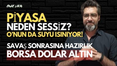 PİYASA NEDEN SESSİZ! O'NUN DA SUYU ISINIYOR! SAVAŞ BİTİYOR MU | Emre ŞİRİN #borsa #iran #altın