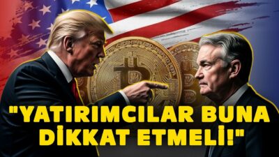 BİTCOIN'İ POWELL ŞOKU VURABİLİR! Boğanın Gözü Trump ve Powell'ın Üstünde