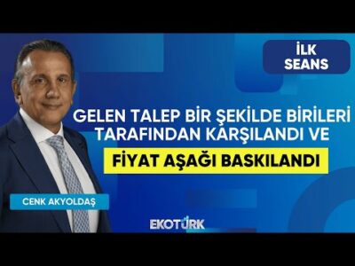 Altına Alternatif Emtialar Öne Çıkıyor | Cenk Akyoldaş | Zafer Ergezen | İlk Seans