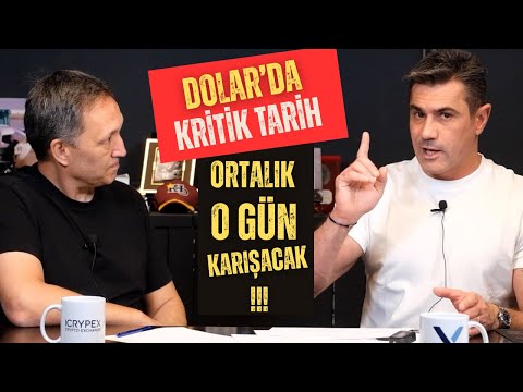 Dolar da kritik tarih | ortalık o gün karışacak | Altın bugün duracak ama yarın tut tutabilirsen