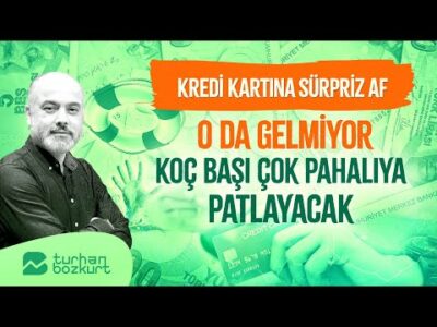 Kredi kartı borçları nasıl silinecek? | Turhan Bozkurt